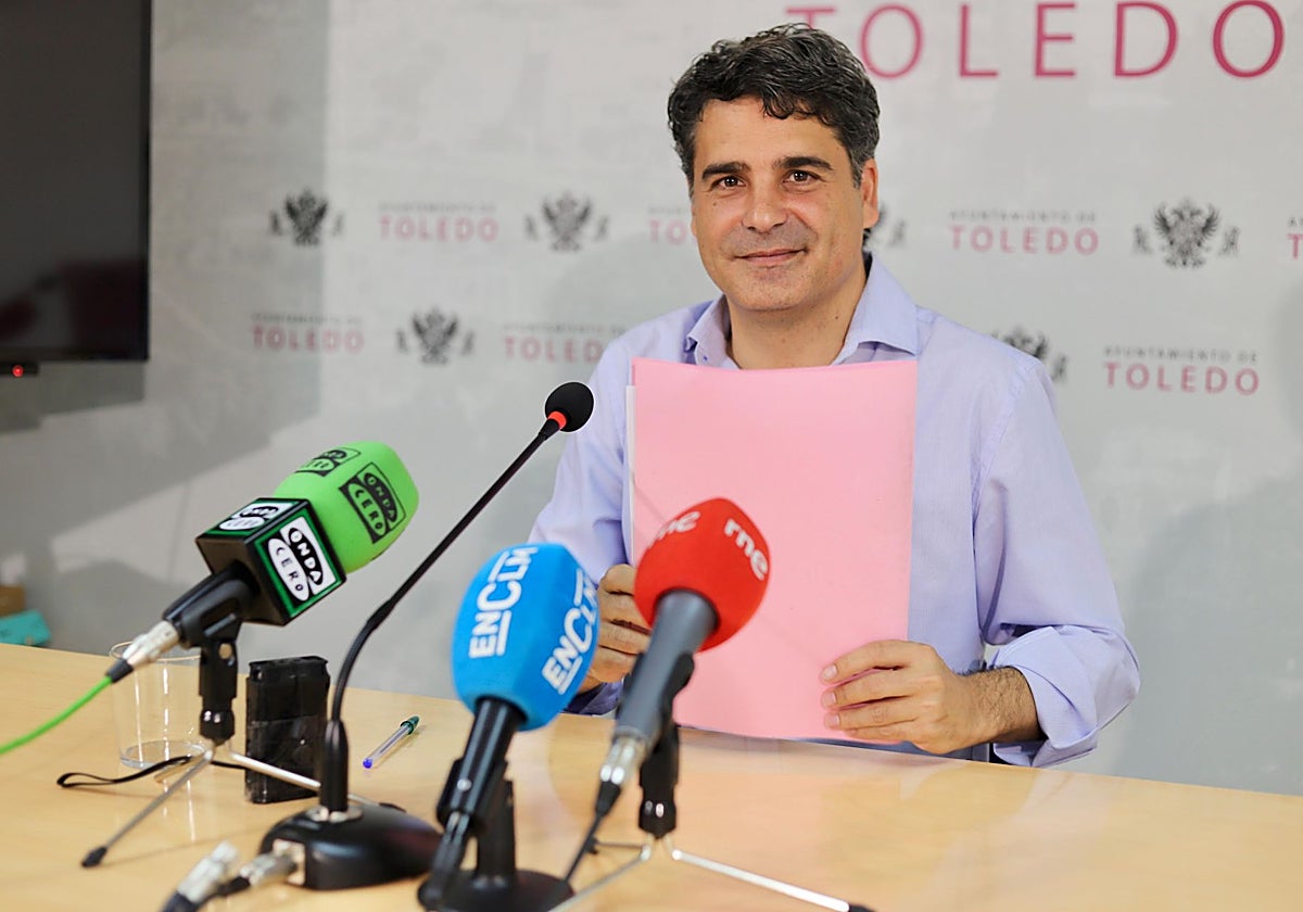 Juan José Alcalde, portavoz del equipo de gobierno en el Ayuntamiento