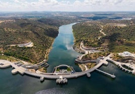 El Ministerio de Transición Ecológica desmiente el pago de dos millones de euros por el uso de agua del embalse de Alqueva