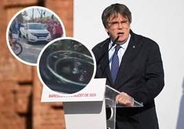 La estrategia de Puigdemont para escapar de los Mossos: un sombrero de paja, una silla de ruedas y un cambio de semáforo