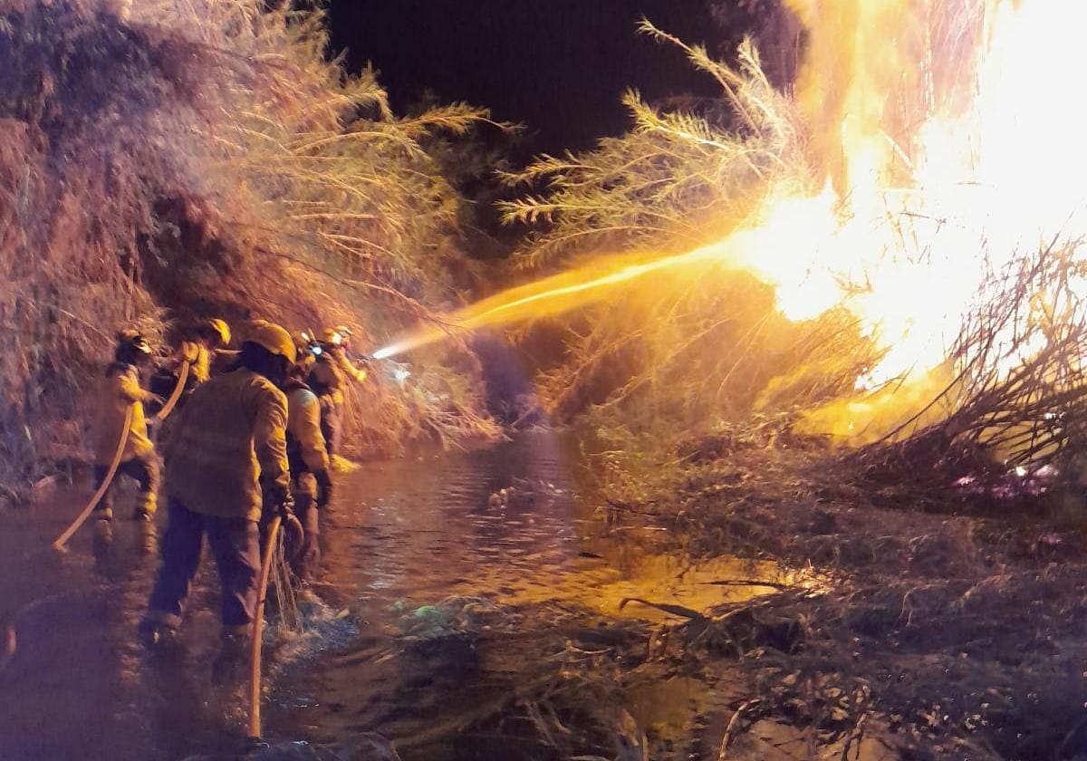 Conato de incendio en la localidad malagueña de Guaro el 11 de junio