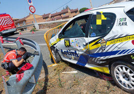 Siete heridos de diversa consideración al ser atropellados durante el XIV Rally Villa Fitero en Navarra