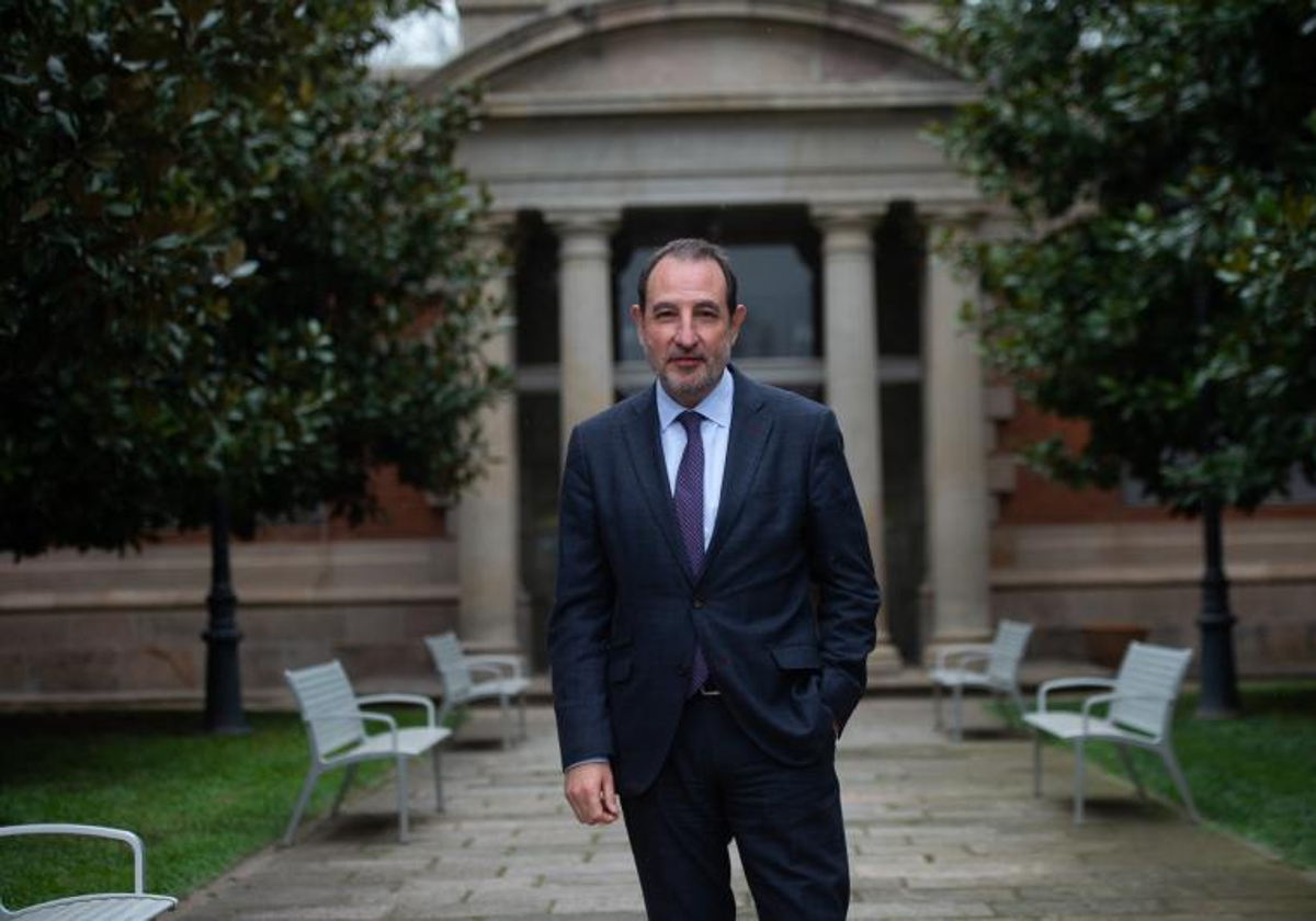 Ramon Espadaler, líder de Units per Avançar, en el Parlamento de Cataluña