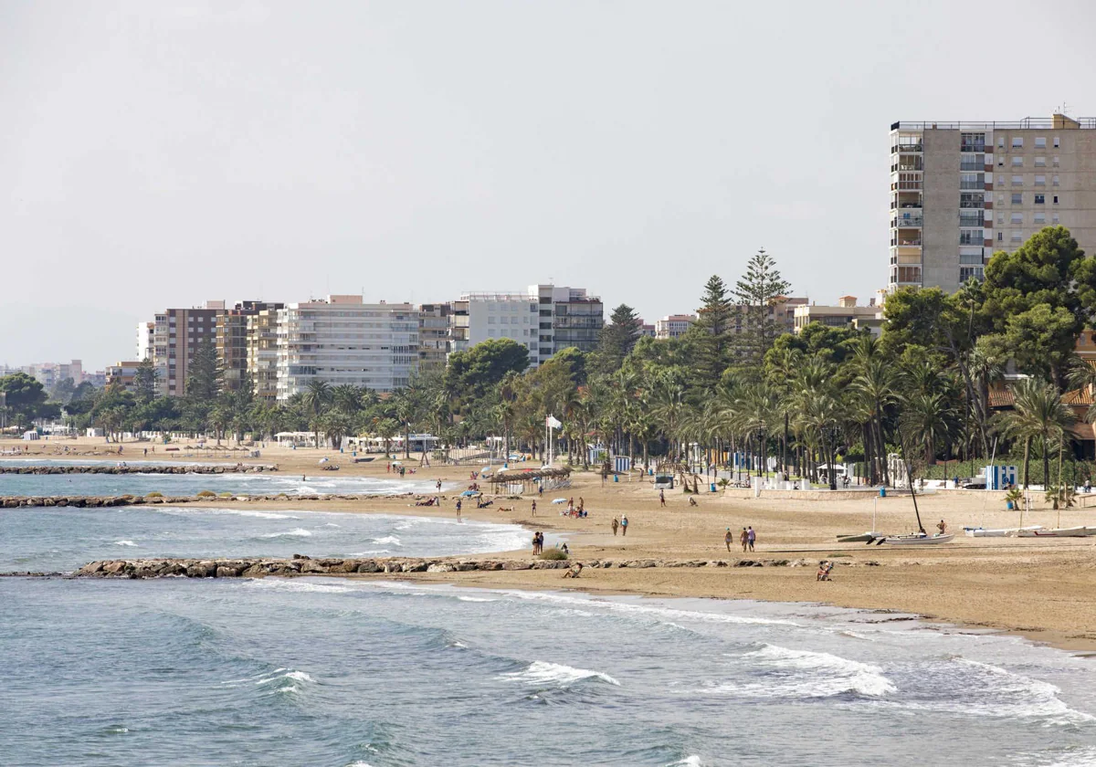 Imagen de archivo de la playa de Voramar de Benicàssim