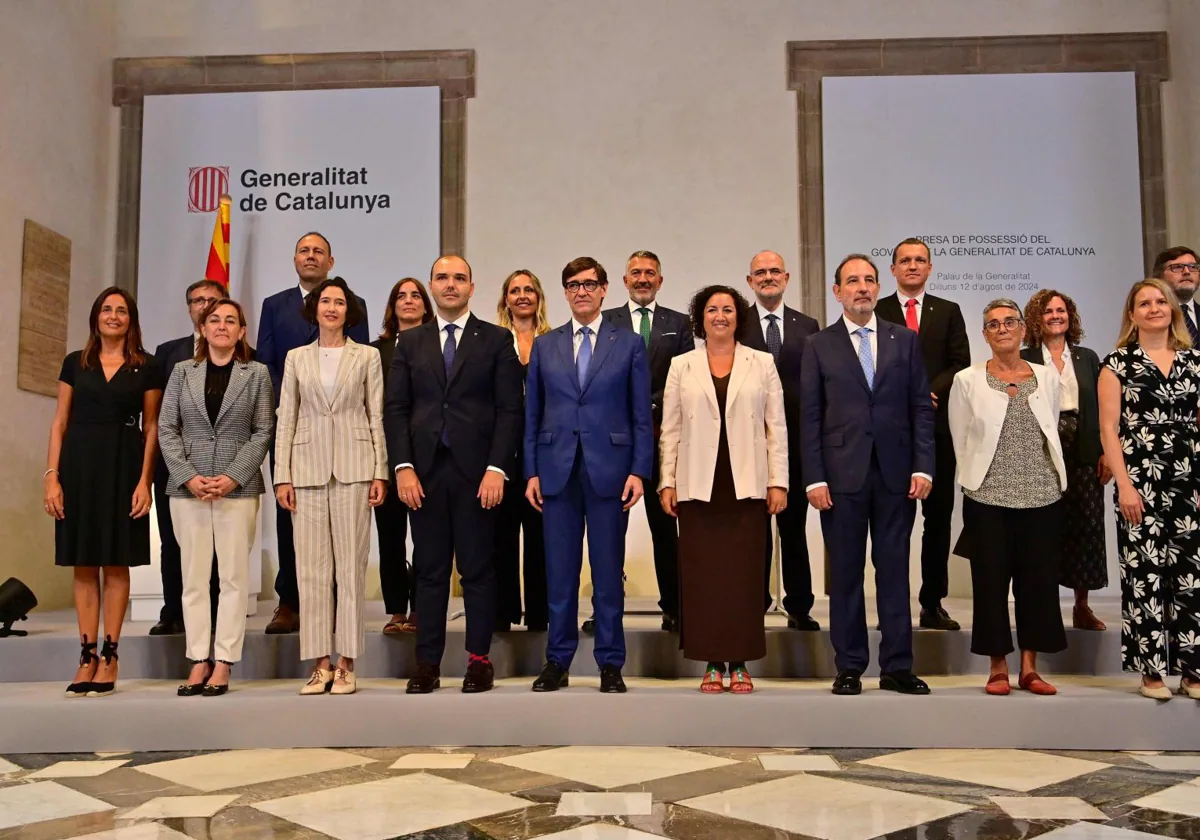 El recién elegido presidente del gobierno regional de Cataluña, Salvador Illa