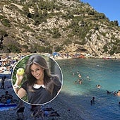 La paradisíaca cala repleta de barcos que encandila a Carmen Alcayde