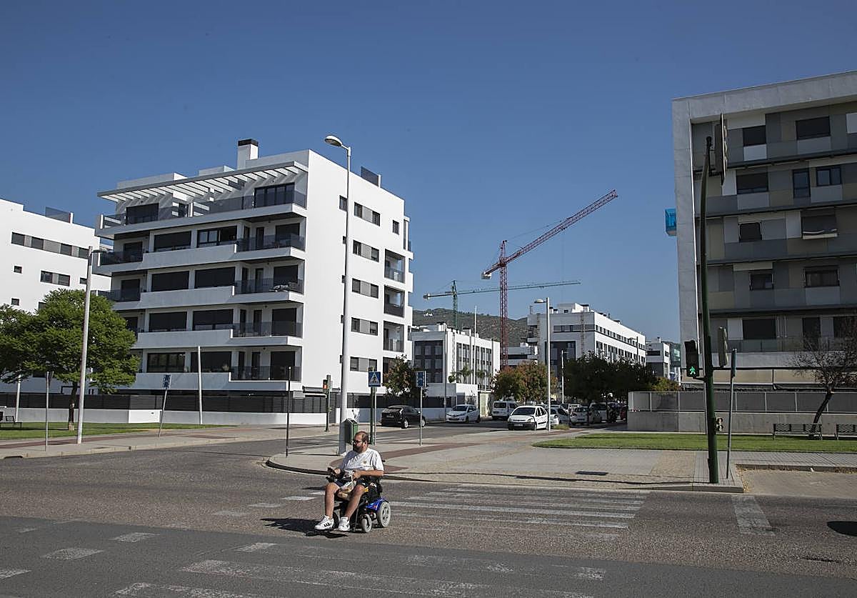 Bloques acabados y otros, en construcción, en Huerta de Santa Isabel Este