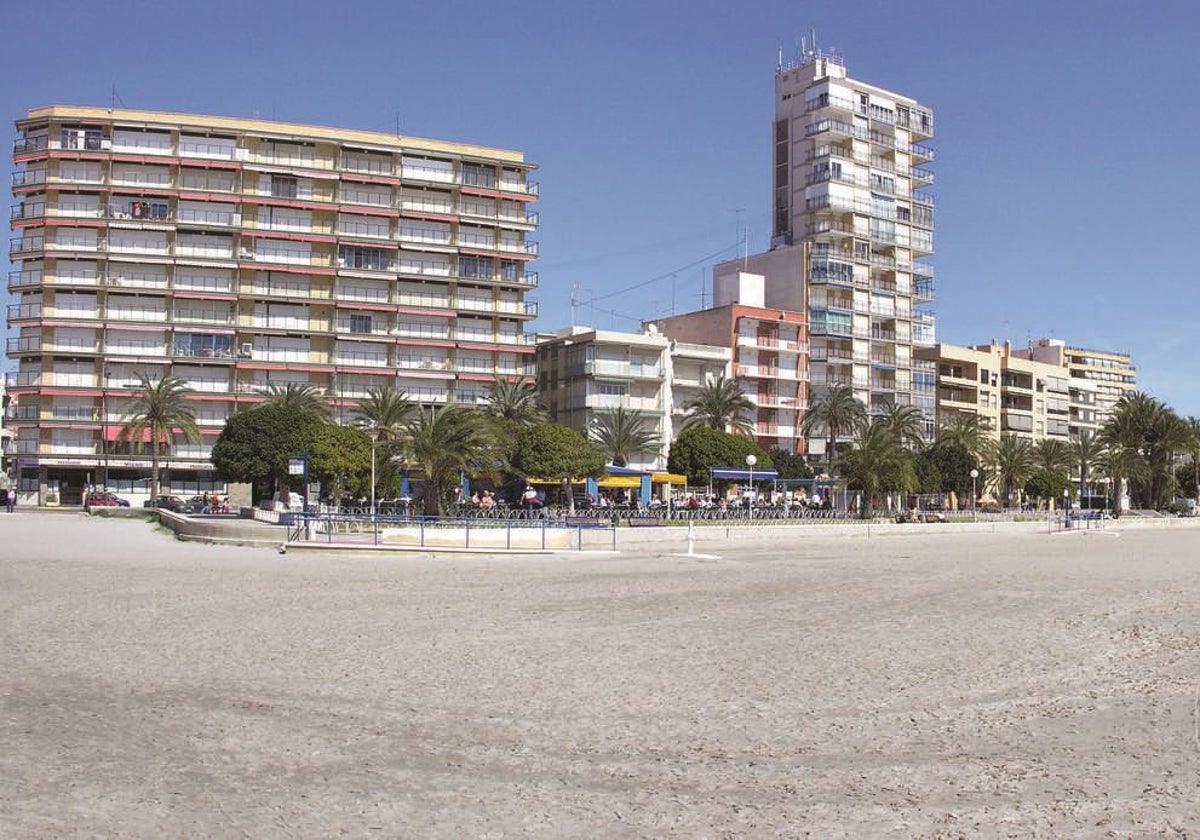 Imagen de archivo de Calas Santiago Bernábeu en Santa Pola (Alicante)