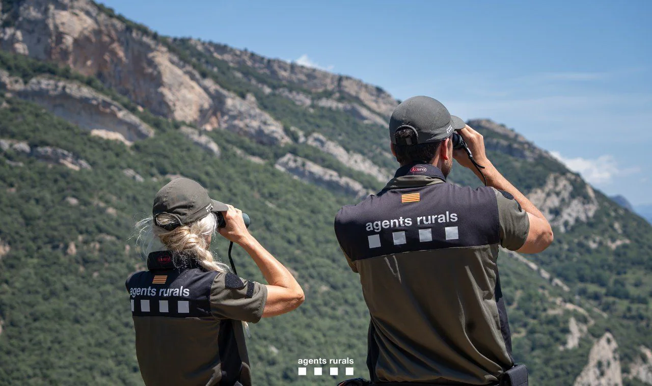 Agentes rurales de la comunidad catalana