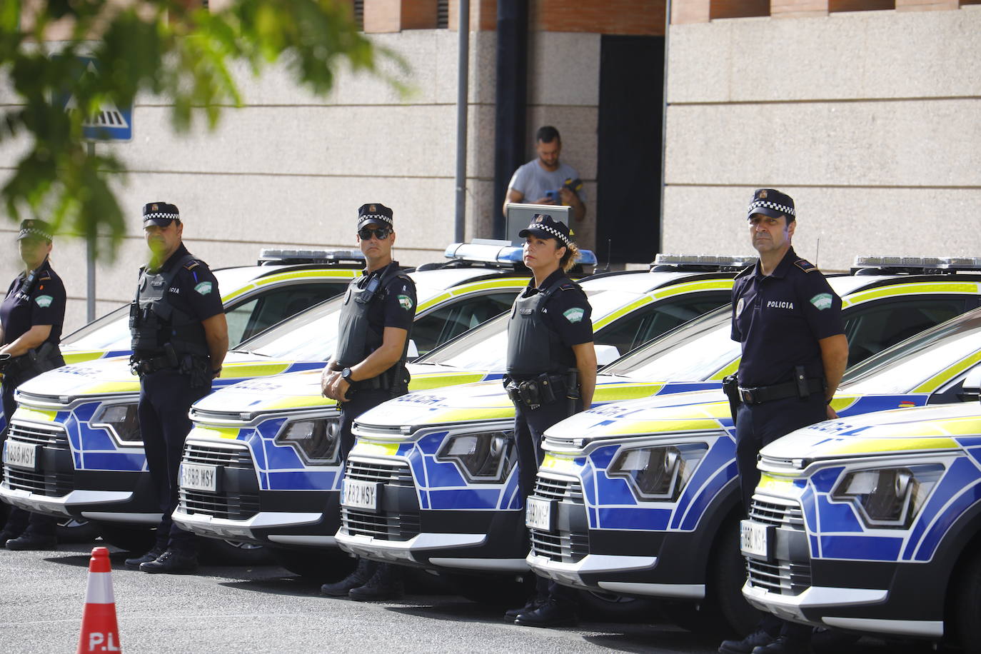 Fotos: la presentación de los flamantes coches de la Policía Local de Córdoba