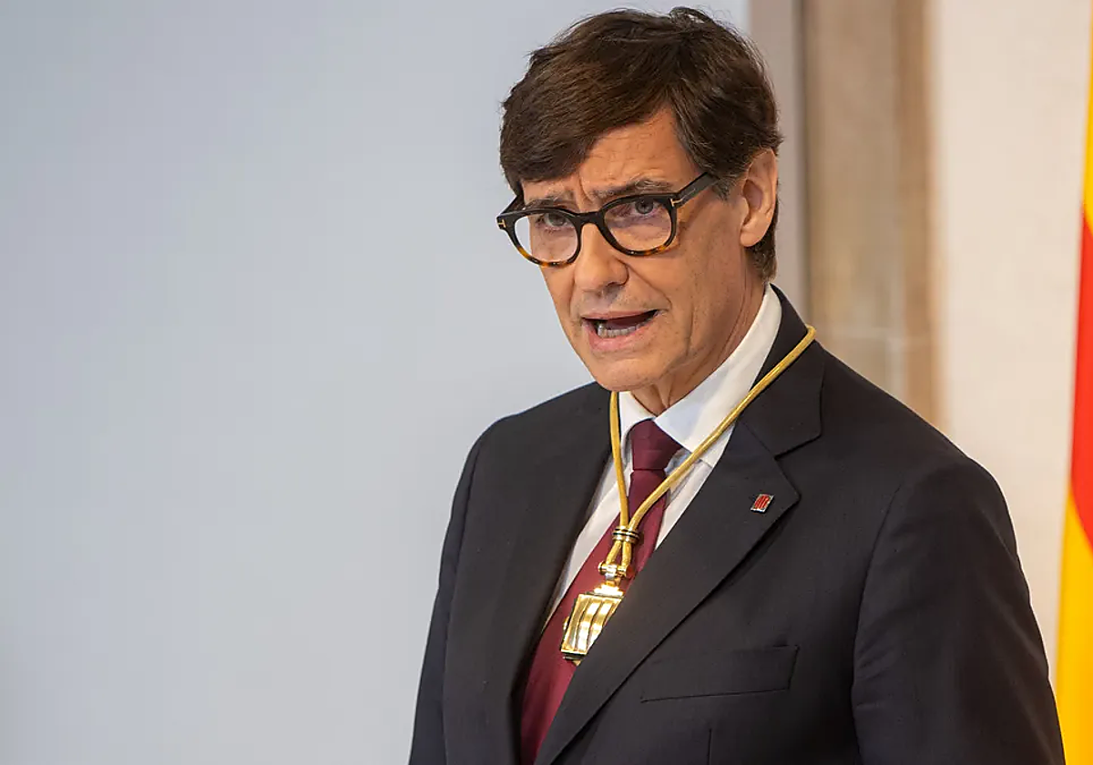 Salvador Illa, President de la Generalitat de Cataluña