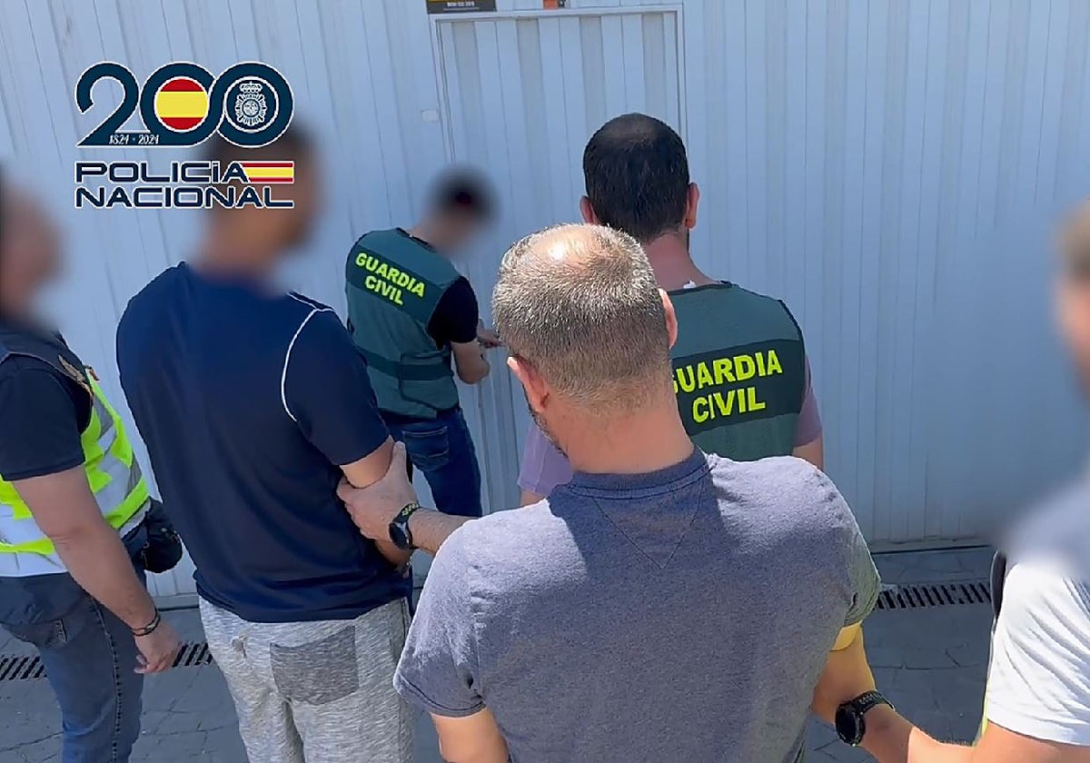 La Guardia Civil detiene a los presuntos atracadores