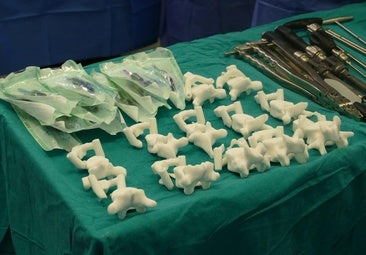 El Hospital San Juan de Dios realiza su primera operación de columna con guías en 3D