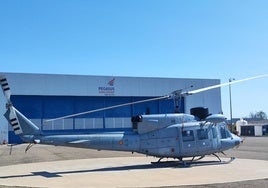 Pegasus Aero Group comienza a recibir la flota de helicópteros AB-212 del Ejército de Tierra para su puesta a punto