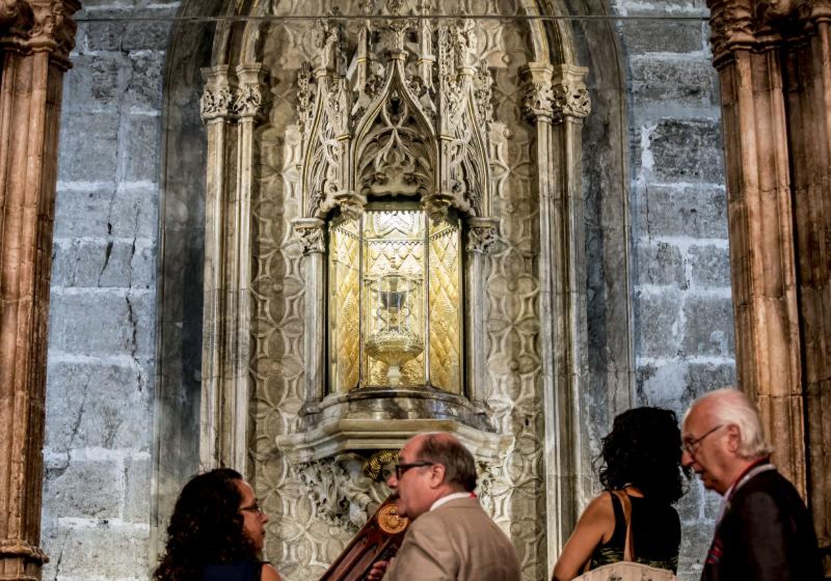 Imagen de archivo de la capilla del Santo Cáliz de la Catedral de Valencia