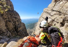 Récord de rescates en el entorno natural en agosto: cinco al día