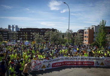 Vecinos de Montecarmelo, en pie de guerra por el cantón: «Seguiremos luchando contra esta amenaza para la vida del barrio»