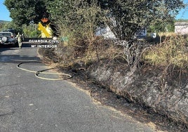 Detenido un hombre acusado de provocar un incendio en Toques