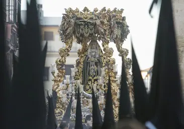 El paso de la Virgen de las Tristezas, único en su género