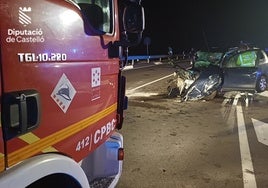 Mueren un hombre y una niña en un grave accidente en la localidad castellonense de Morella