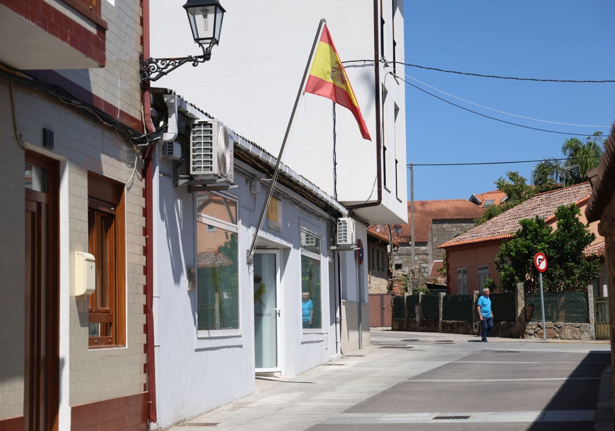 Puesto del cuartel de la Guardia Civil en Vilanova de Arousa