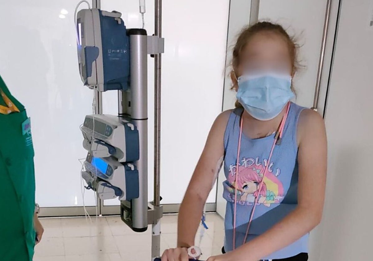 Paciente conectada al nuevo soporte ventricular