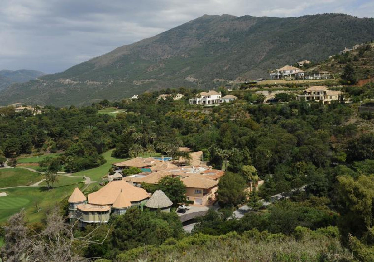 Vista de La Zagaleta en Benahavís