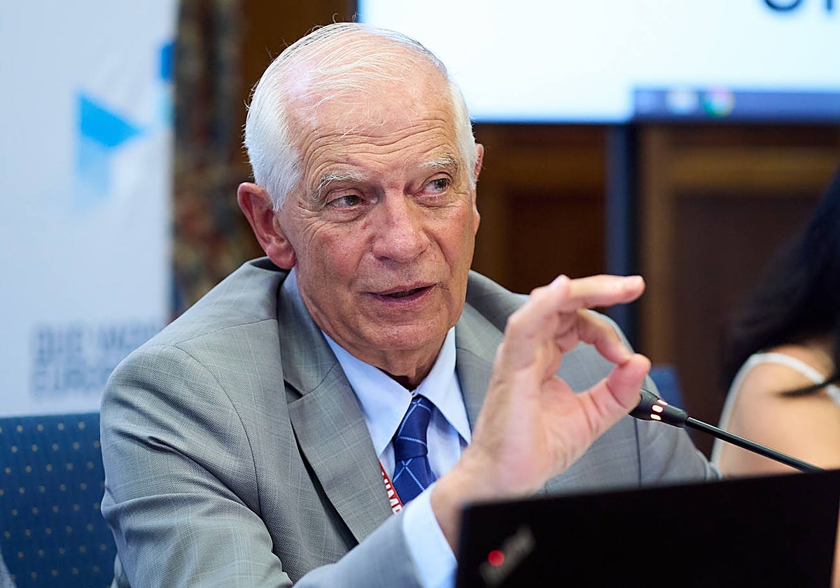 El alto representante de la Unión Europa para Asuntos Exteriores y Política de Seguridad, Josep Borrell