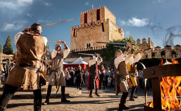 Representación en el castillo de Ciudad Rodrigo (Salamanca)