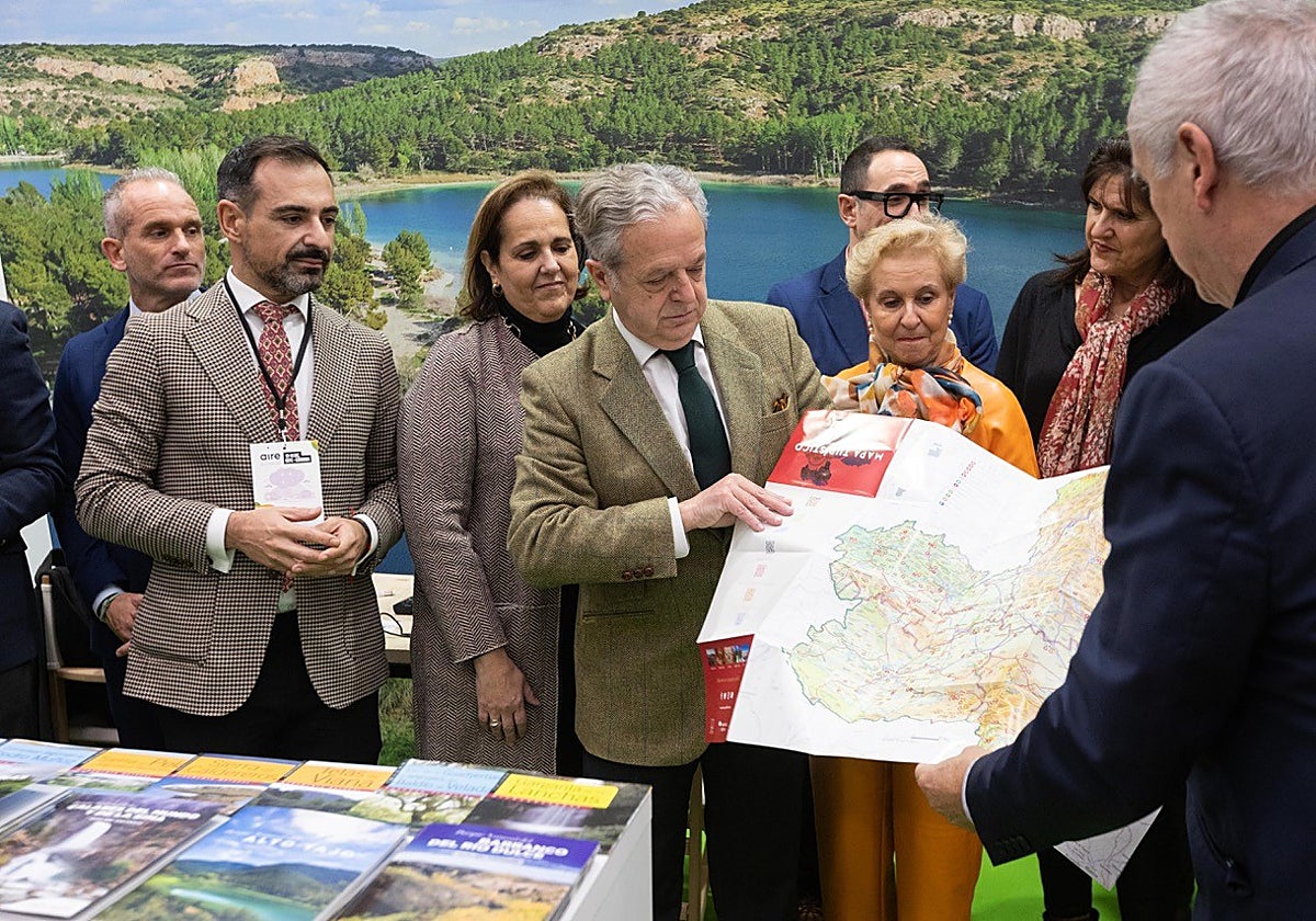 El presidente de la Diputación, Salvador Fuentes, en el evento celebrado el año pasado