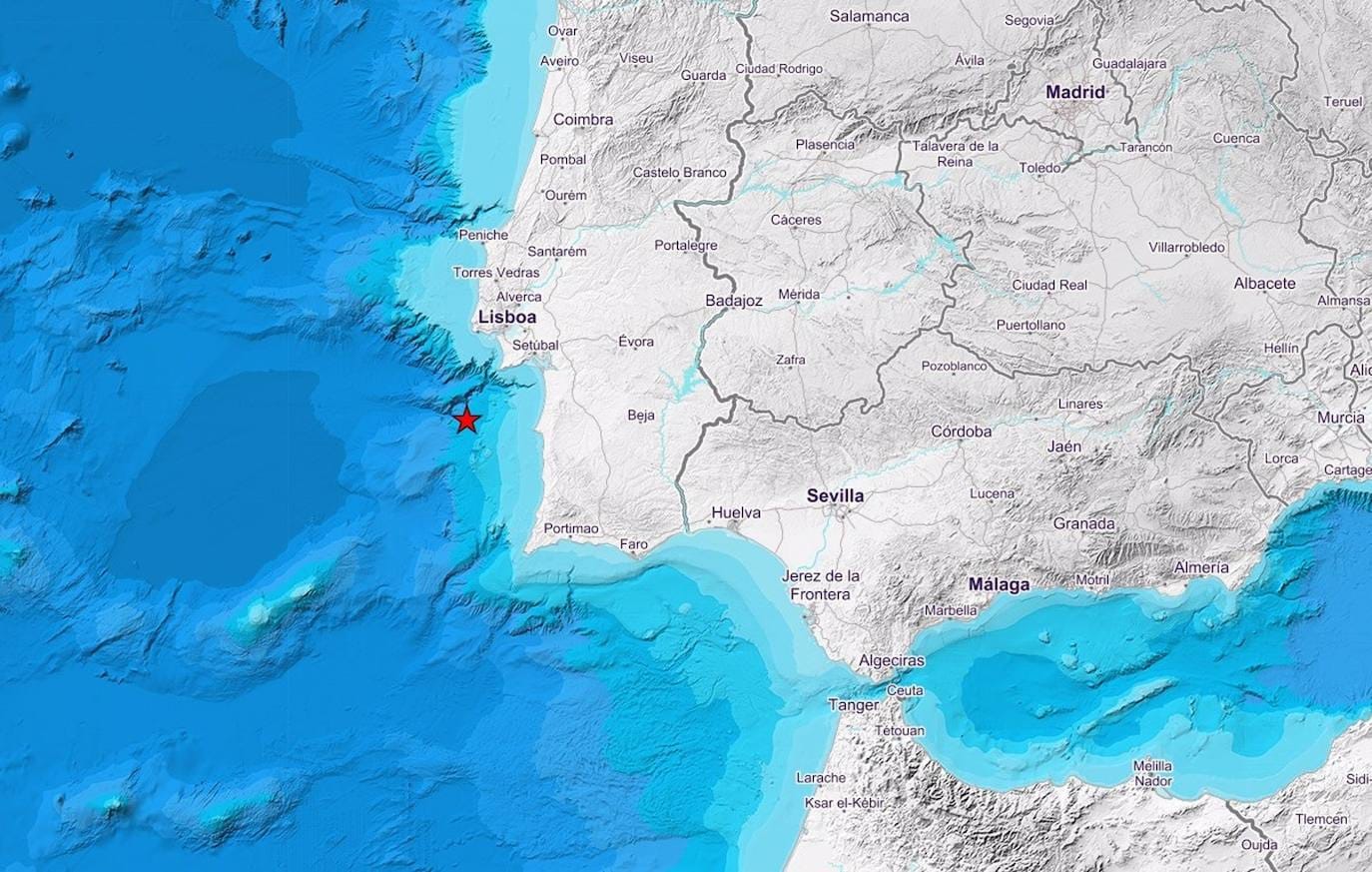 Terremoto de magnitude 5,5 no sul de Portugal acorda moradores de Huelva e Sevilha