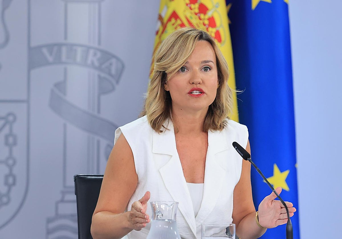 Alegría, este martes, durante la rueda de prensa posterior al Consejo de Ministros