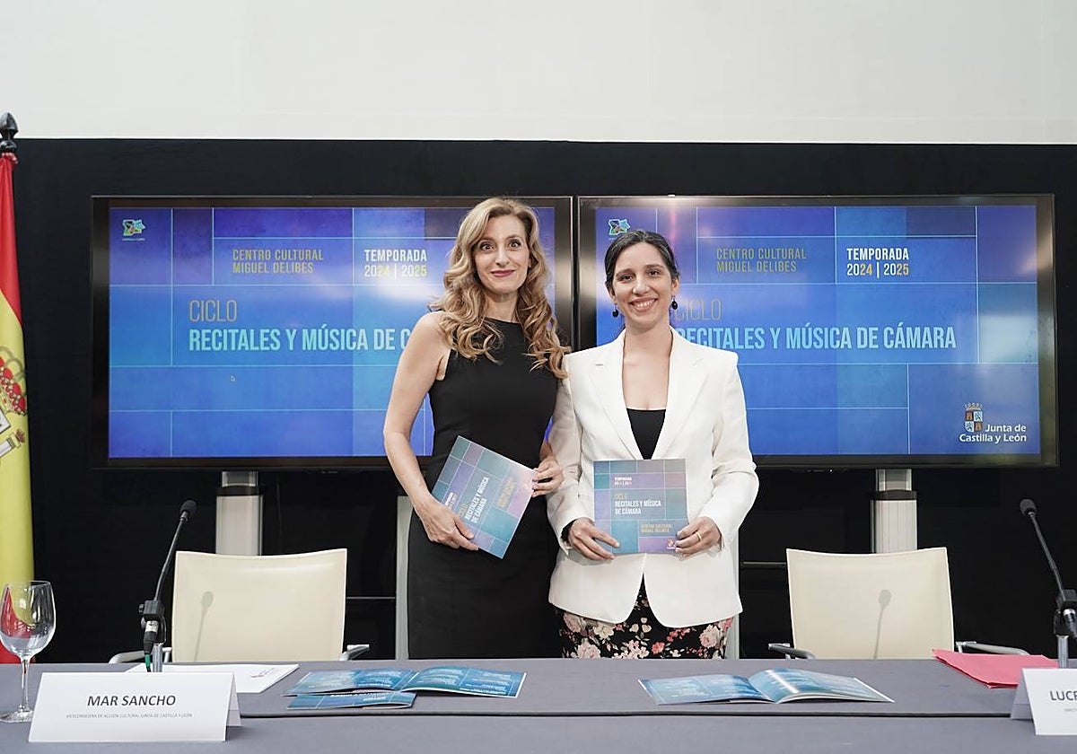 Mar Sancho y Lucrecia Colominas presentan el III Ciclo de Recitales y Música de Cámara del Centro Miguel Delibes