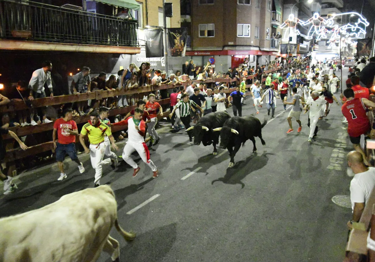 Encierro nocturno en San Sebastián de los Reyes