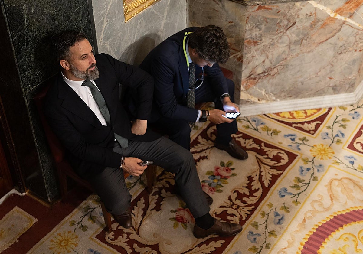 El líder de VOX, Santiago Abascal