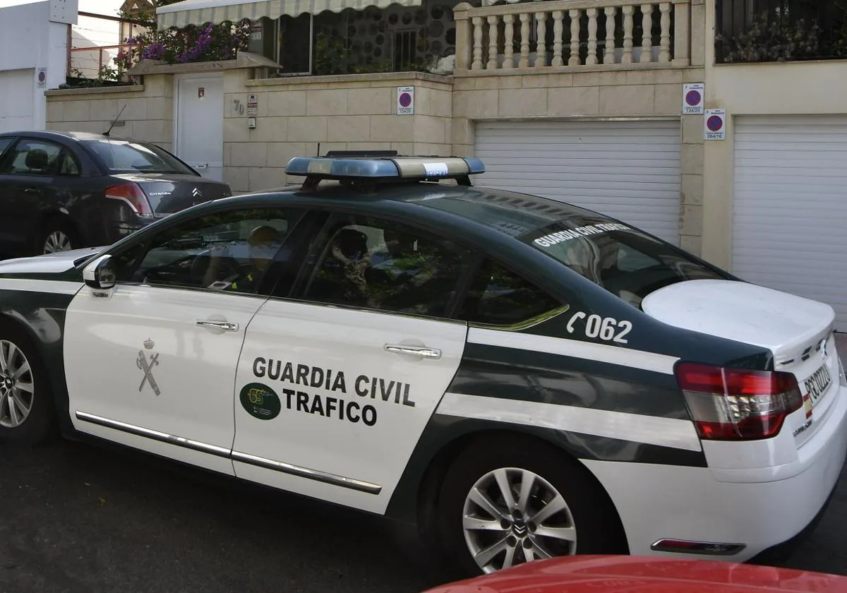 Coche de la Guardia Civil, imagen archivo