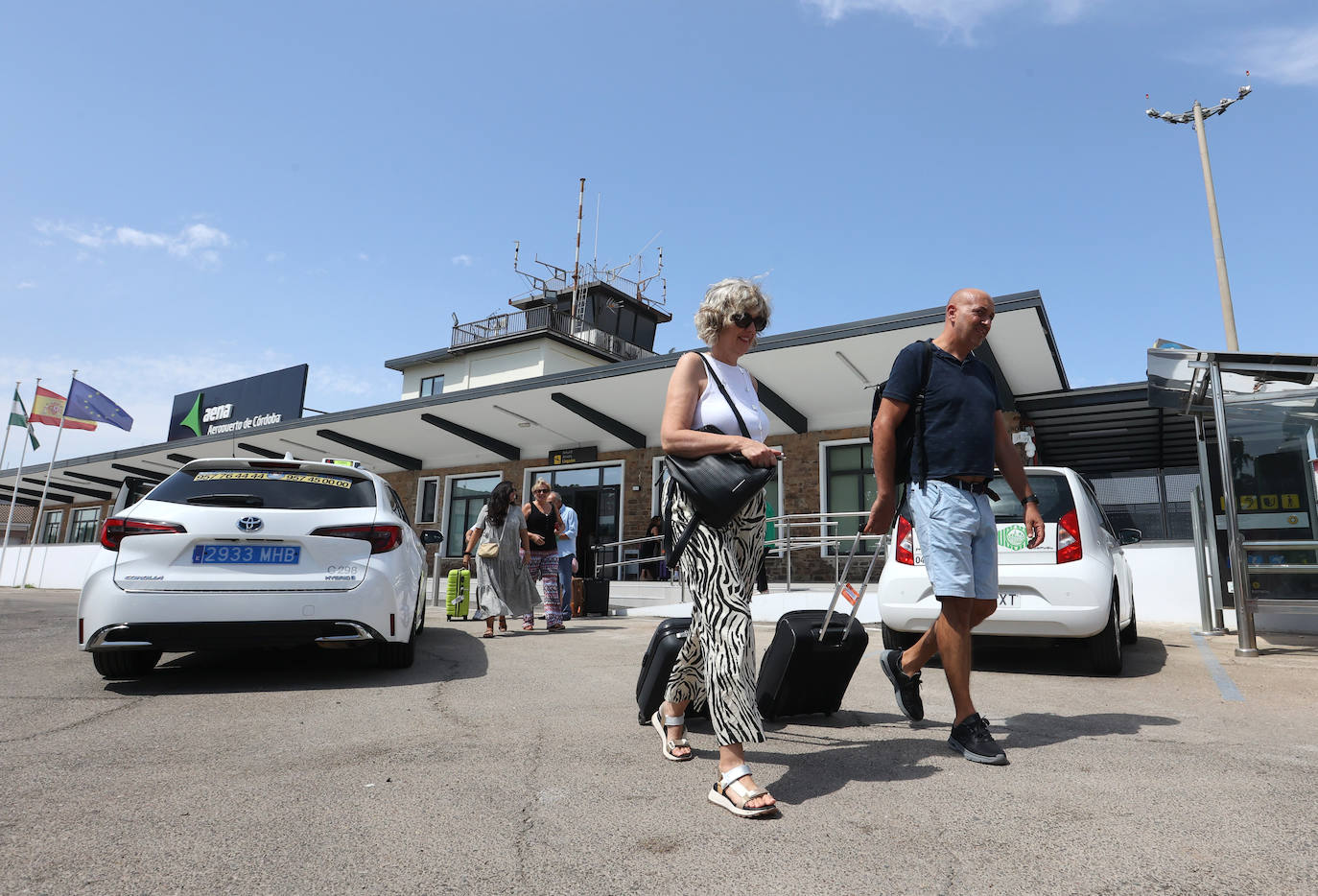 Fotos: el día a día del funcionamiento del aeropuerto de Córdoba