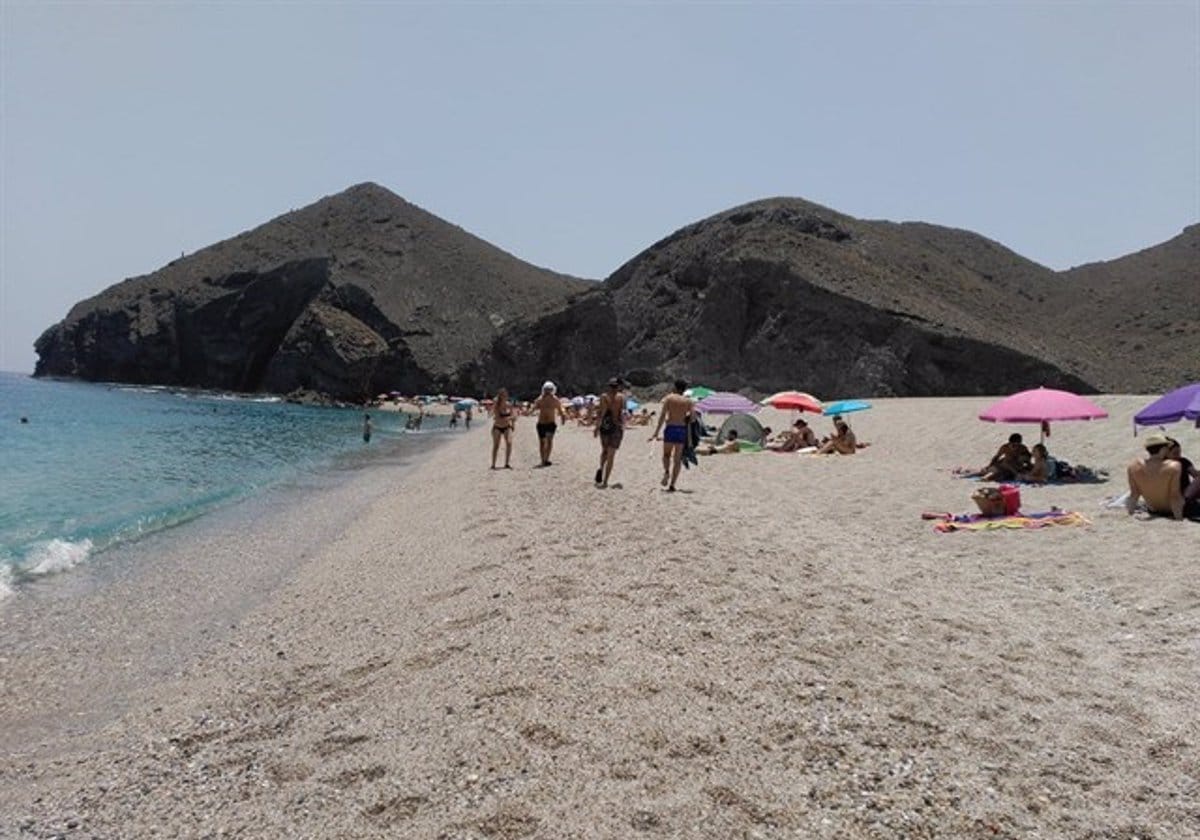 Playa de Los Muertos, en Carboneras (Almería)