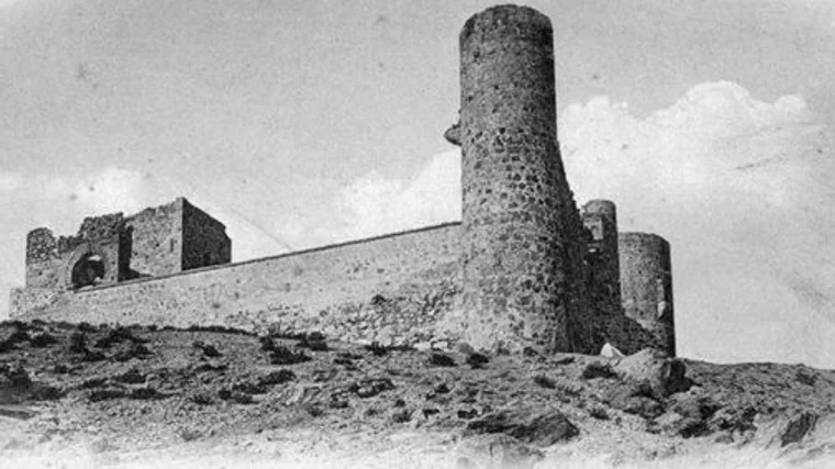 Estado del Castillo de San Servando en 1900