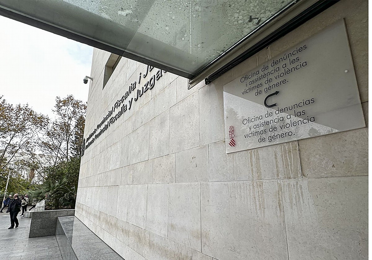 Imagen de archivo de la Ciudad de la Justicia de Valencia