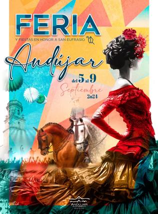 Cartel de la Feria de Andújar 2024