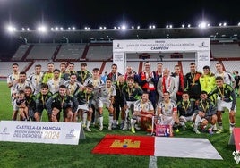 3-0: El Albacete Balompié gana en la final del Trofeo de la Junta a un Calvo Sotelo voluntarioso