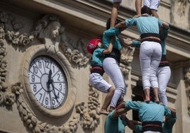 La castellera menor de edad herida en una caída en la Diada Villafranca del Panedés (Barcelona) recibe el alta médica