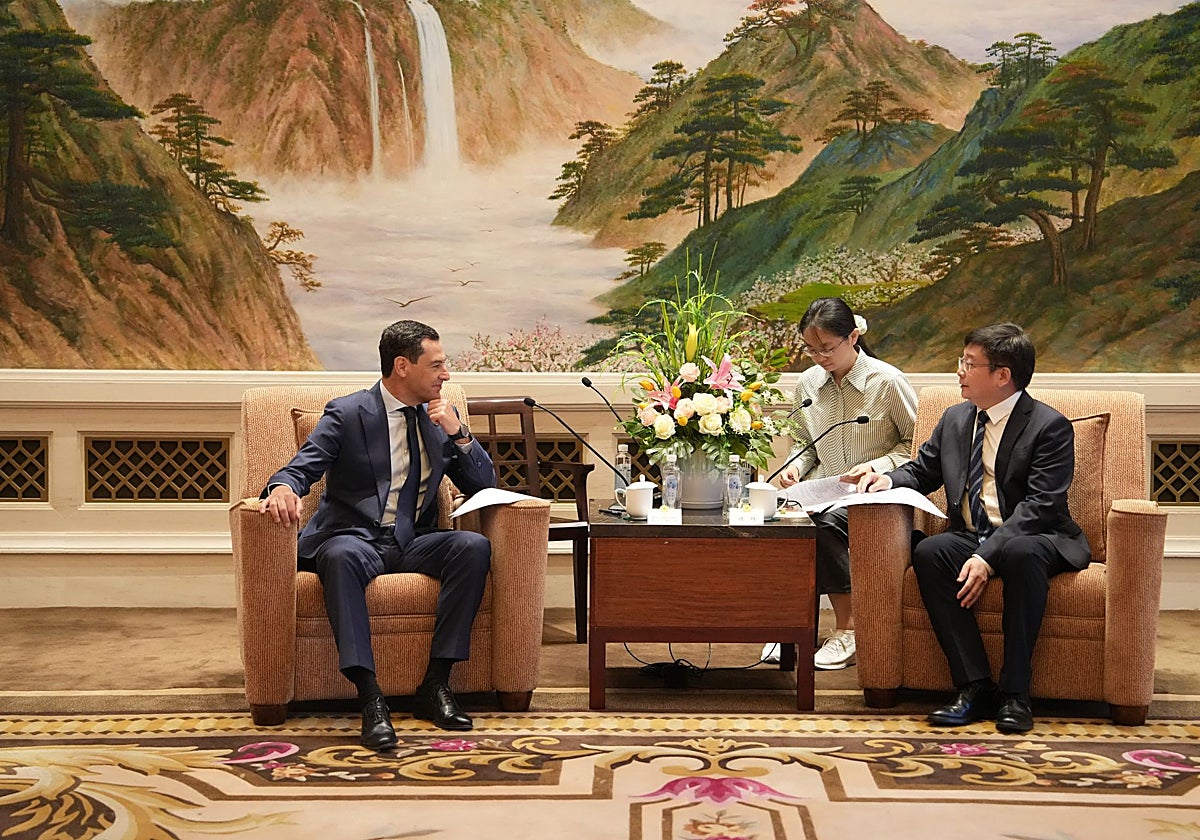 Moreno, ha asistido este miércoles a la recepción organizada por las autoridades municipales de Shanghái