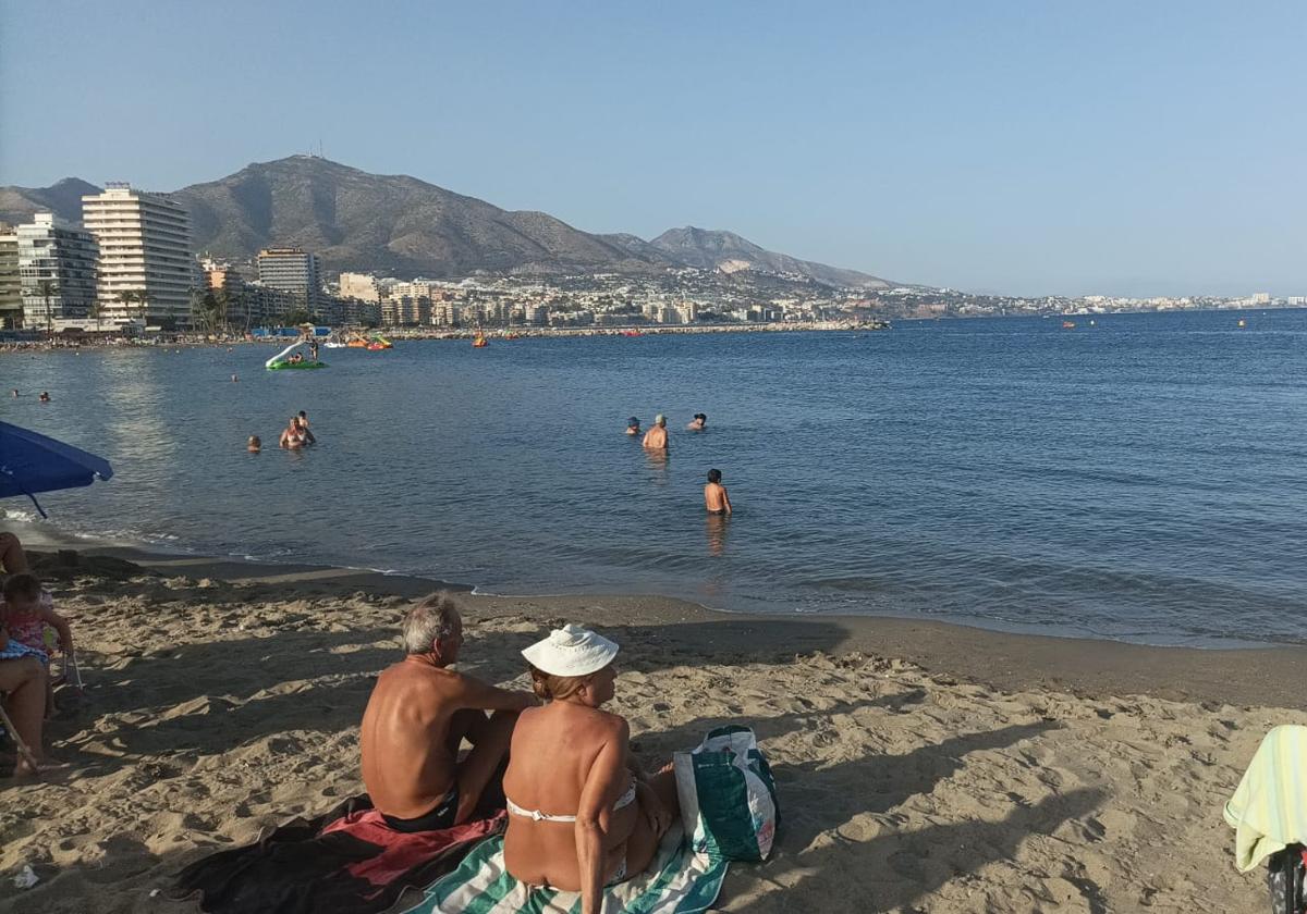 Playa de Fuengirola donde se ha producido el suceso