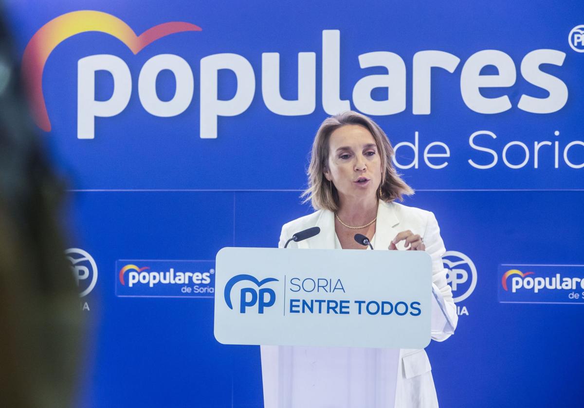 Cuca Gamarra, secretaria general del Partido Popular