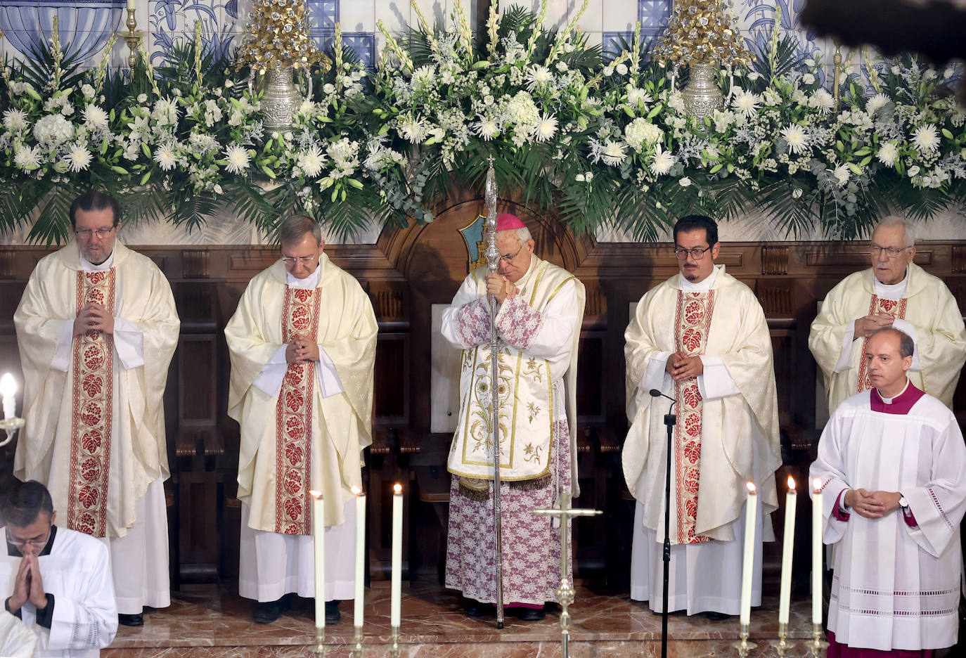 La solemne misa por el día de la Virgen de la Fuensanta, en imágenes