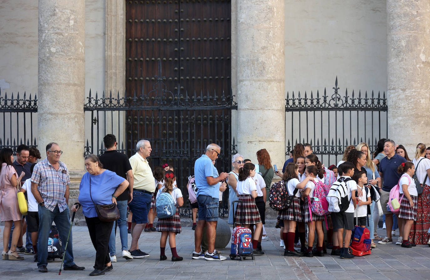 La vuelta al cole en Córdoba, en imágenes