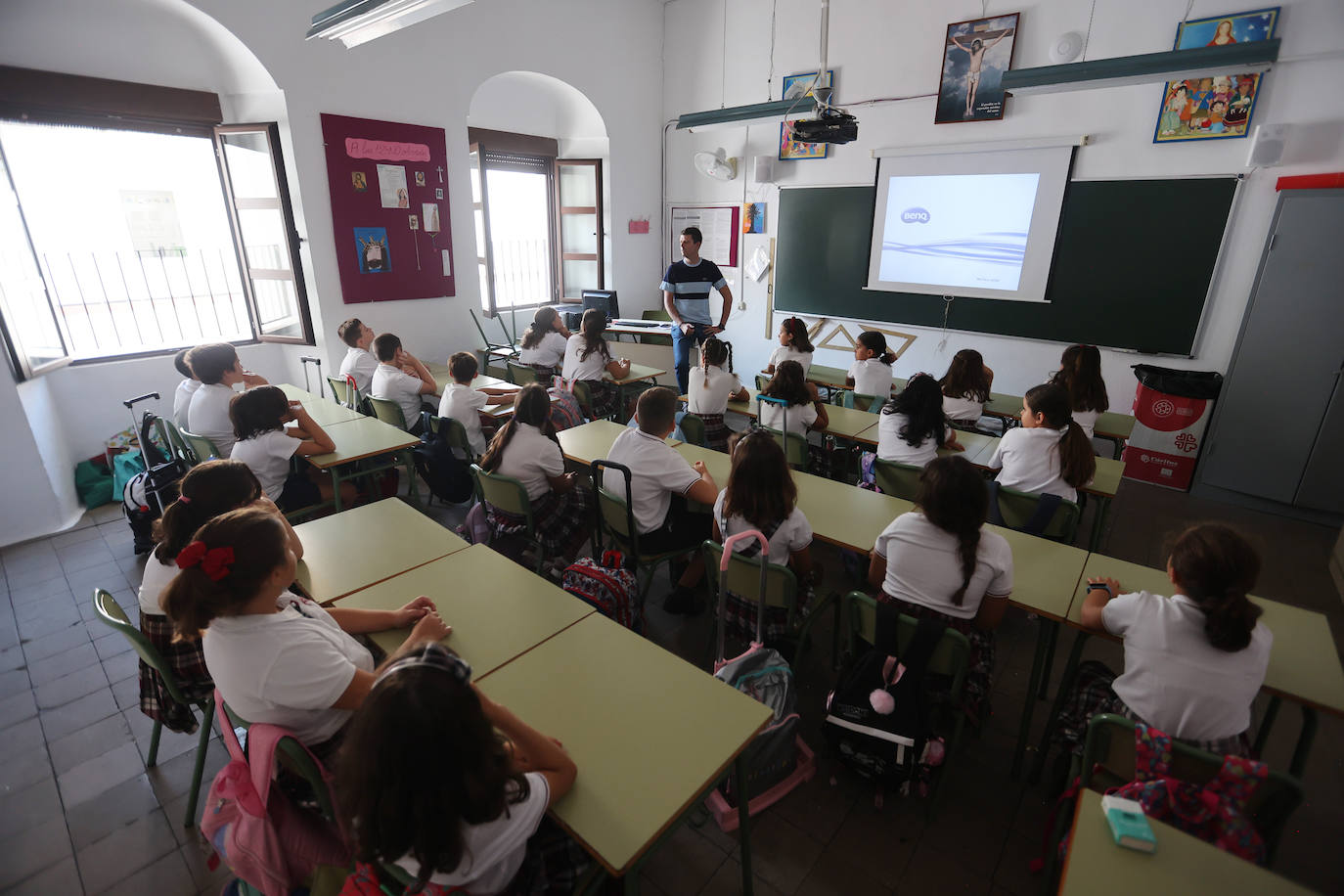 La vuelta al cole en Córdoba, en imágenes