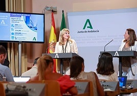 El Gobierno de Juanma Moreno defiende el acento andaluz de Montero tras imitarlo Esperanza Aguirre