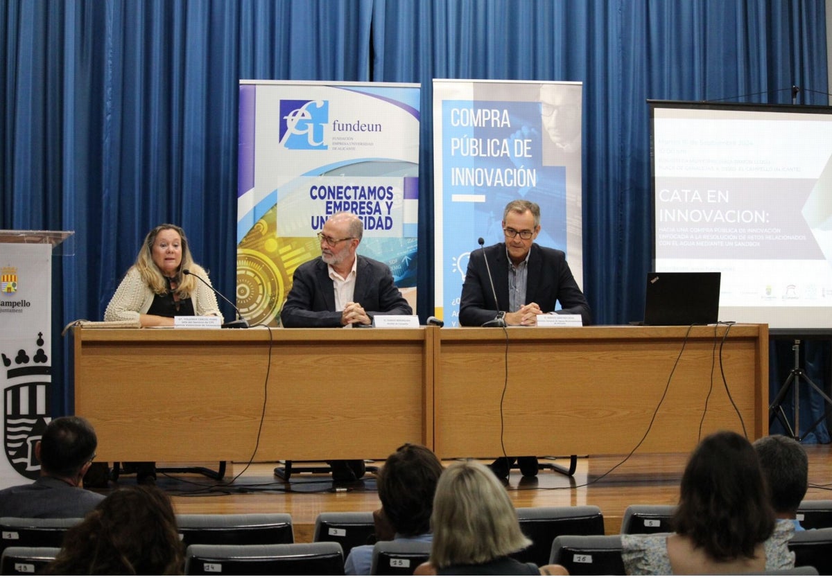 Encuentro profesional en El Campello para debatir sobre innovación que conduzca a la resolución de temas relacionados con el agua